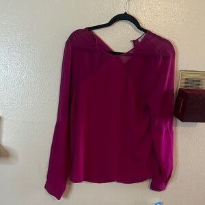 1. State Fuchsia Women's Blouse